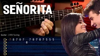 SEÑORITA - Shawn Mendes, Camila Cabello Guitar Tutorial | Cover Guitarra Chrstianvib
