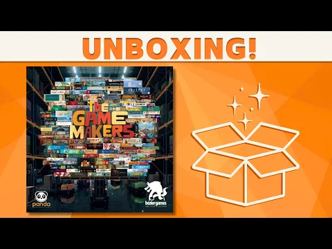 The Game Makers - Kickstarter Unboxing!