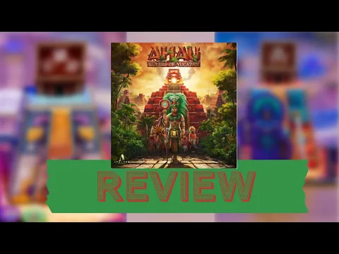Ahau:Rulers of Yucatan (Board Game Review)
