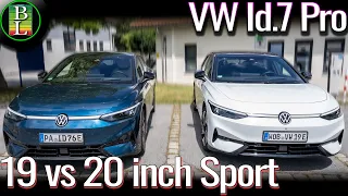 VW Id.7 - How much more do the 20 inch sport tires consume?