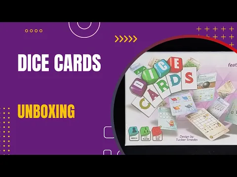 Dice Cards Roll & Write Unboxing | DaniCha