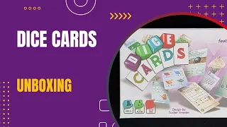 Dice Cards Roll & Write Unboxing | DaniCha