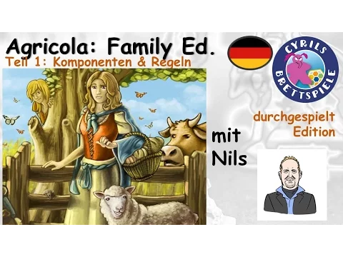 Cyrils Brettspiele - Agricola (S132E01) - Komponenten & Regeln
