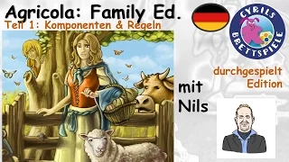 Cyrils Brettspiele - Agricola (S132E01) - Komponenten & Regeln