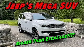 Forget The Escalade & Navigator! | 2022 Jeep Wagoneer & Grand Wagoneer