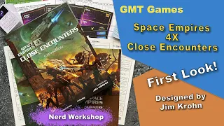 GMT Games: Space Empires Close Encounters 3rd Printing - First look