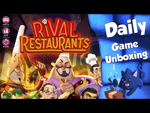 Rival Restaurants - Daily Game Unboxing