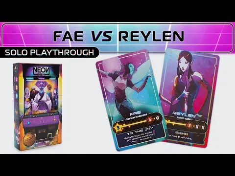 Fae vs Reylen | Neon Reign | Solo Playthrough Hard Mode