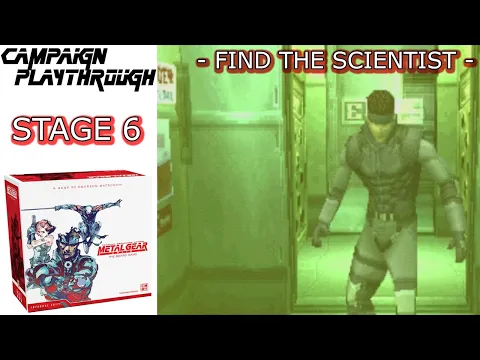 Shadow Moses campaign Stage 6 - Rescue the Scientist