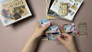 Around the World in 80 Days – Board Game Unboxing & Component Overview