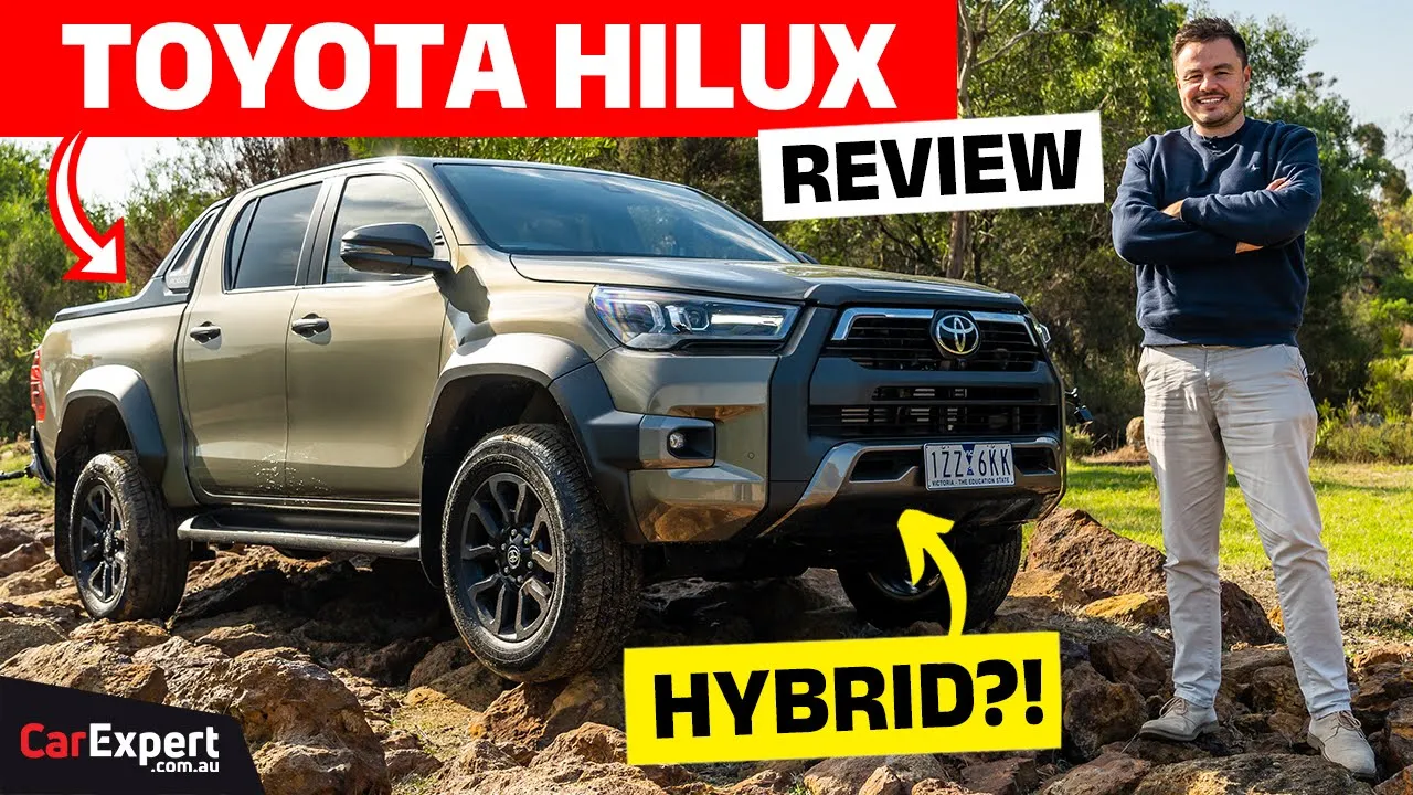 2024 Toyota HiLux hybrid tow/off-road test (inc 0-100): This is the best HiLux yet
