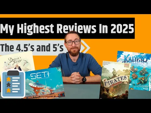 The Best Games I Reviewed in 2025 - My 4.5's and 5's