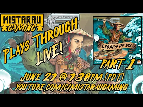 Mista Rau Gaming LIVE! Legacy of Yu (Part 1)