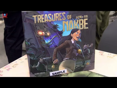 Boardgame Interview: Treasures of Nakbe from Mandoo Games at Spiel 2022