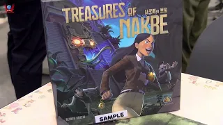 Boardgame Interview: Treasures of Nakbe from Mandoo Games at Spiel 2022