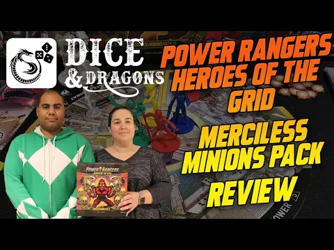 Dice and Dragons - Power Rangers Heroes of the Grid Merciless Minions Pack #1 Review