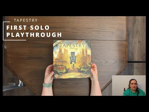 Tapestry - Solo Playthrough - First Time Solo - Board Game