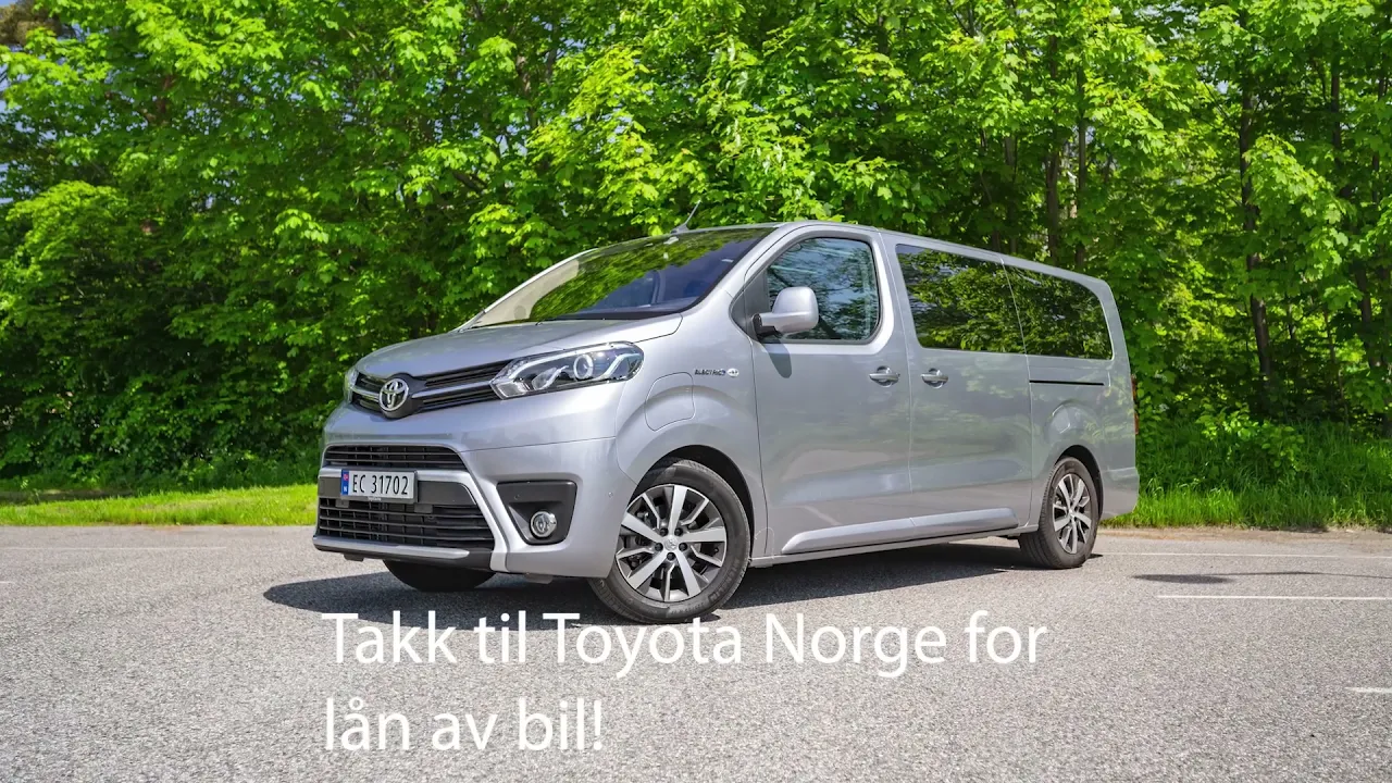 Toyota Proace Verso EV Executive Family 8s Lang - L2 testet