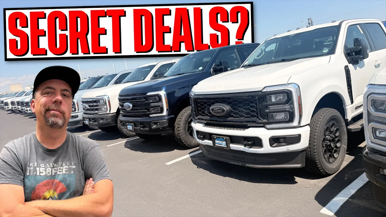 They Don't Want You To Know THIS: There Are Some Hidden Deals In The Truck Market Right Now!