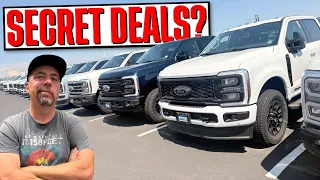 They Don't Want You To Know THIS: There Are Some Hidden Deals In The Truck Market Right Now!