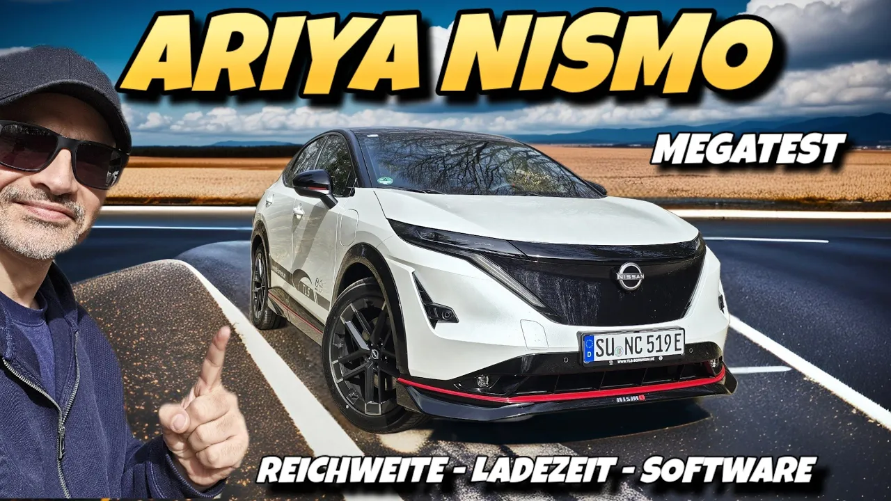 Japan Kracher Nissan Ariya Nismo im Megatest. Verbrauch Reichweite Ladezeit uvm. #nismo