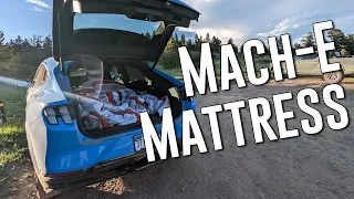 Mustang Mach-E Mattress Review | Our night in the Mach-E!