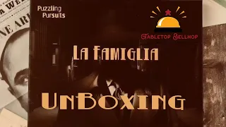 Puzzling Pursuits La Famiglia Unboxing, a spoiler free look at this Al Capone themed puzzle game.