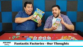 Never Bored Gaming | Our Thoughts | Fantastic Factories