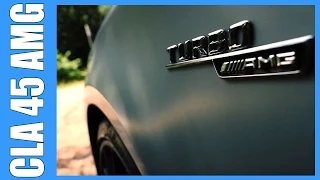 Mercedes CLA 45 AMG Review | The A45's Handsome Brother (English Subtitles)