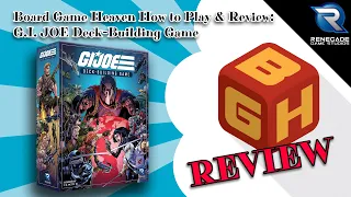 Board Game Heaven How To Play & Review 269: G.I. JOE deck-building game (Renegade Games)