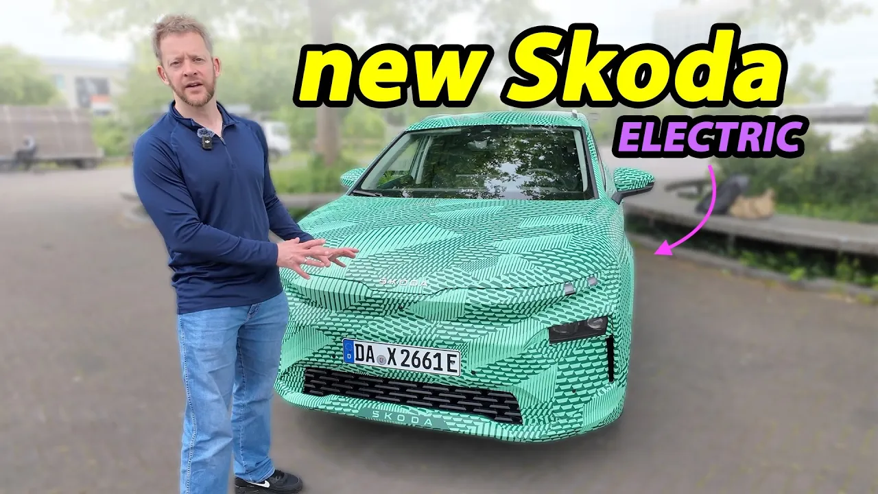 Skoda Elroq first look - the electric Karoq!