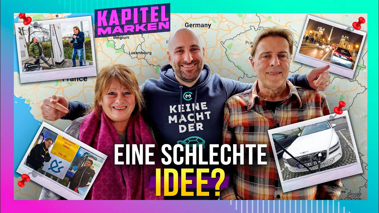 Ich schicke meine 67jährigen ELTERN mit nem ELEKTROAUTO nach Budapest!