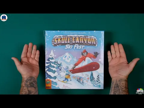 UNBOXING - SKULL CANYON: Ski Fest - Board Games - #indabox
