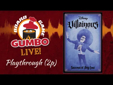 Disney Villainous SUCCESS AT ANY COST - Playthrough (2p)