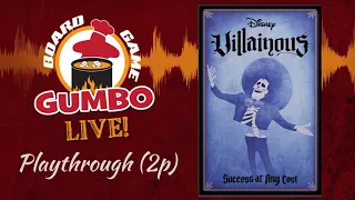 Disney Villainous SUCCESS AT ANY COST - Playthrough (2p)