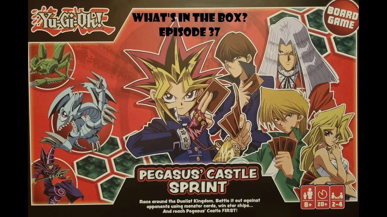 What's In the box? Ep37 Yu-Gi-Oh Pegasus' Castle Sprint Unboxing