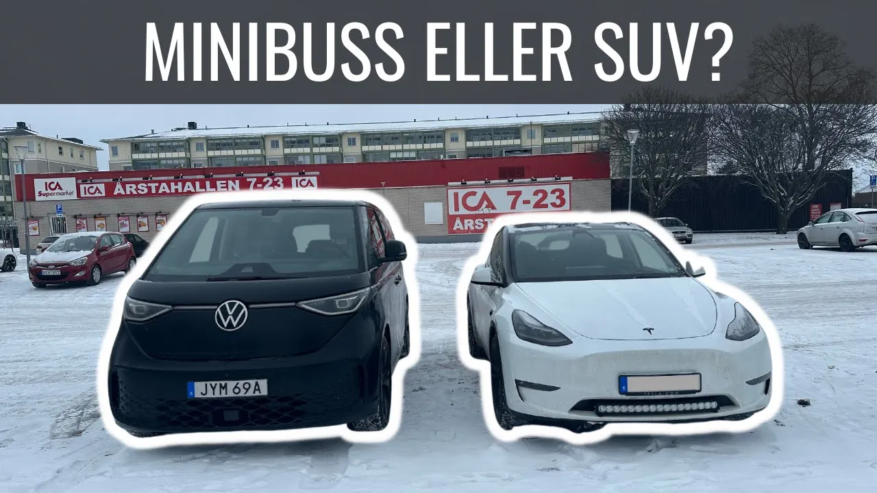 VW ID.Buzz VS Tesla Model Y | Elbilsmagasinet