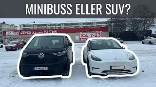VW ID.Buzz VS Tesla Model Y | Elbilsmagasinet