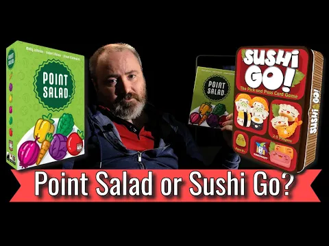 Point Salad vs Sushi Go! Which one will we order from the menu?