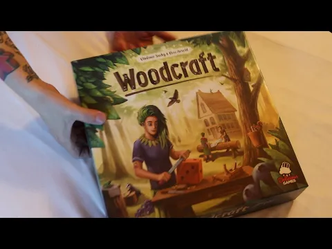 WoodCraft Unboxing / Quick Look - Delicious Games
