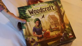 WoodCraft Unboxing / Quick Look - Delicious Games