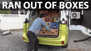 VW ID Buzz banana box test