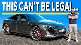 2025 Audi RS eTron GT Review: I KNOW Audi Engineers have LOST THE PLOT…