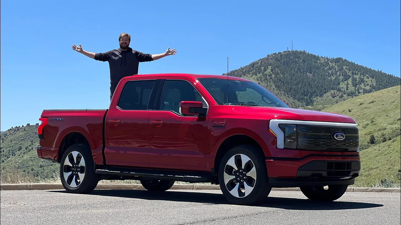 The Ford F-150 Lightning Takes On The Hogback Driver Assistance Challenge With BlueCruise!