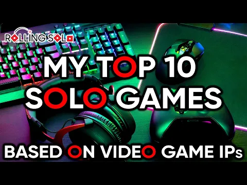 My Top 10 Solo Board Games (Based on Video Game IPs)