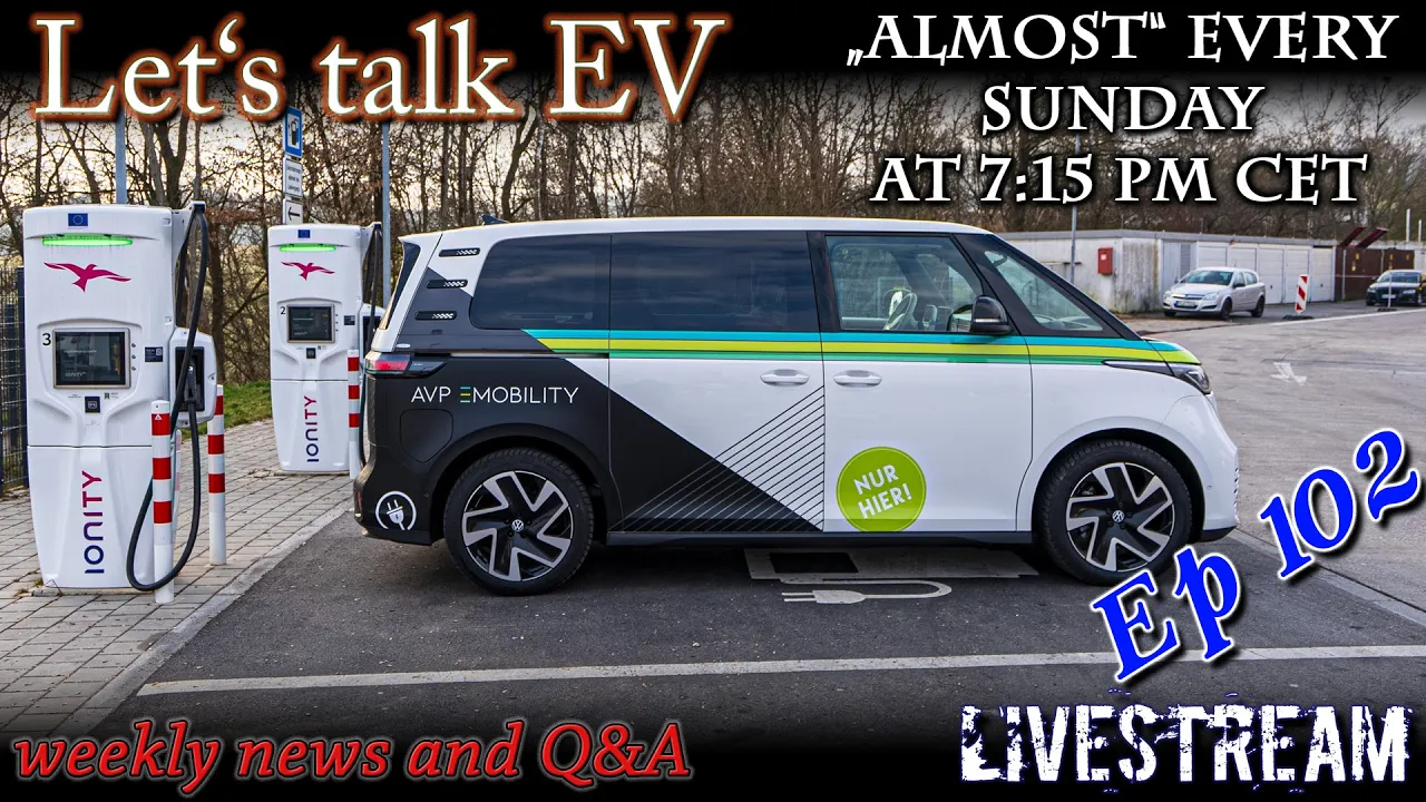 (live) Let's talk EV - 2 days with VW Id Buzz