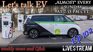 (live) Let's talk EV - 2 days with VW Id Buzz