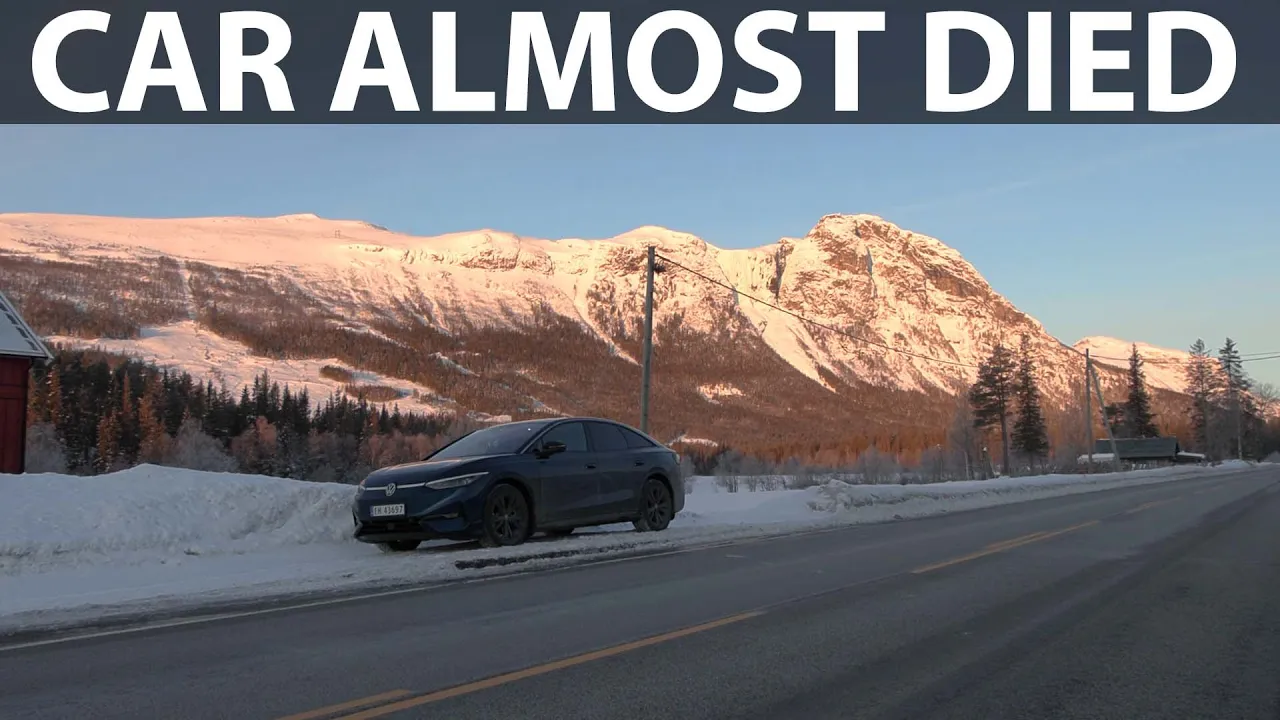 VW ID7 Pro 82 kWh trip to Hemsedal