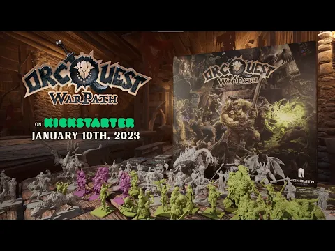 OrcQuest WarPath : Resurrection - Trailer | Monolith Boardgames