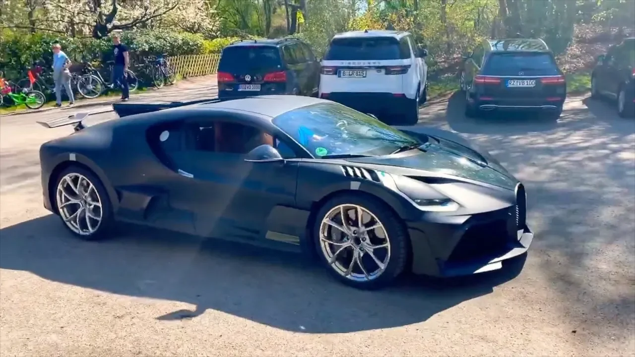 World's First $6m Bugatti Divo Start Up!